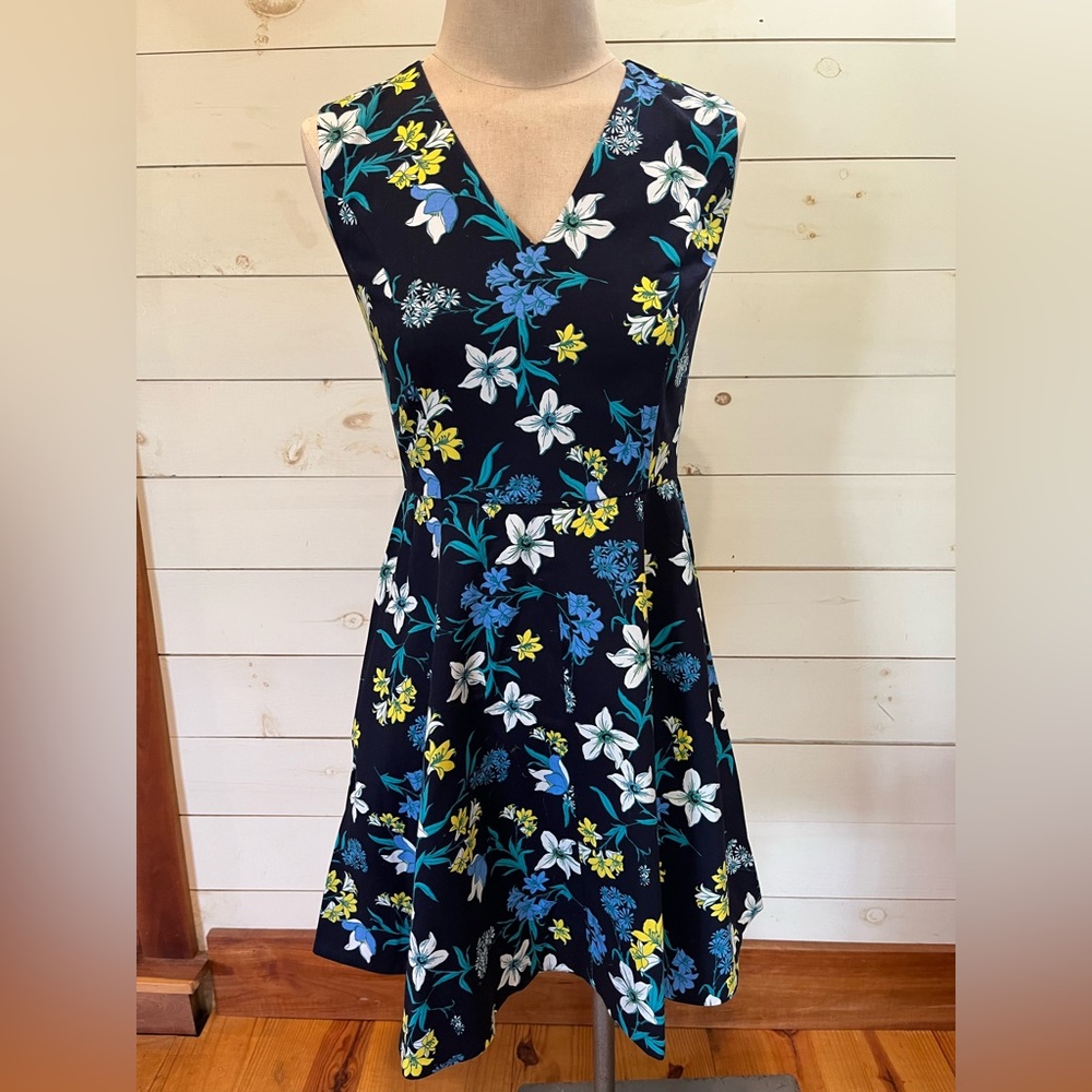 Draper James Elliston Floral Love Circle Dress